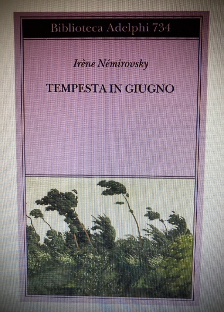 Tempesta in giugno di Iréne Némirovsky - copertina a colori