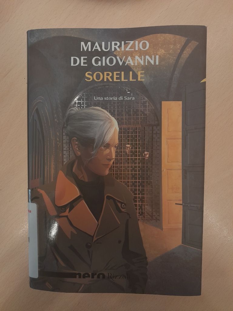 "Sorelle" di Maurizio De Giovanni - copertina a colori