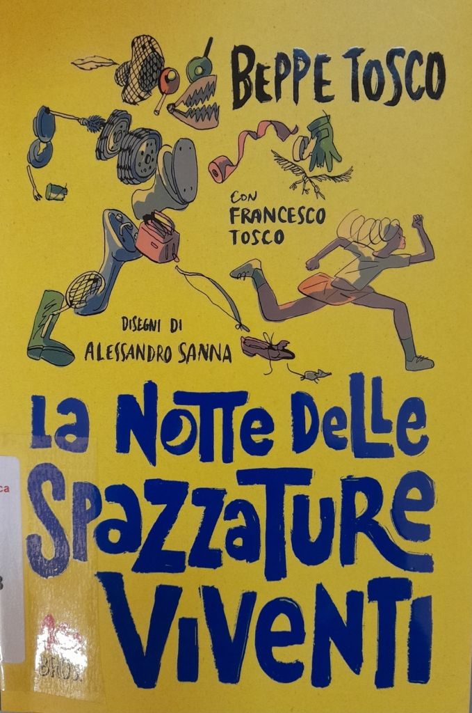 "La notte delle spazzature viventi" - copertina a colori