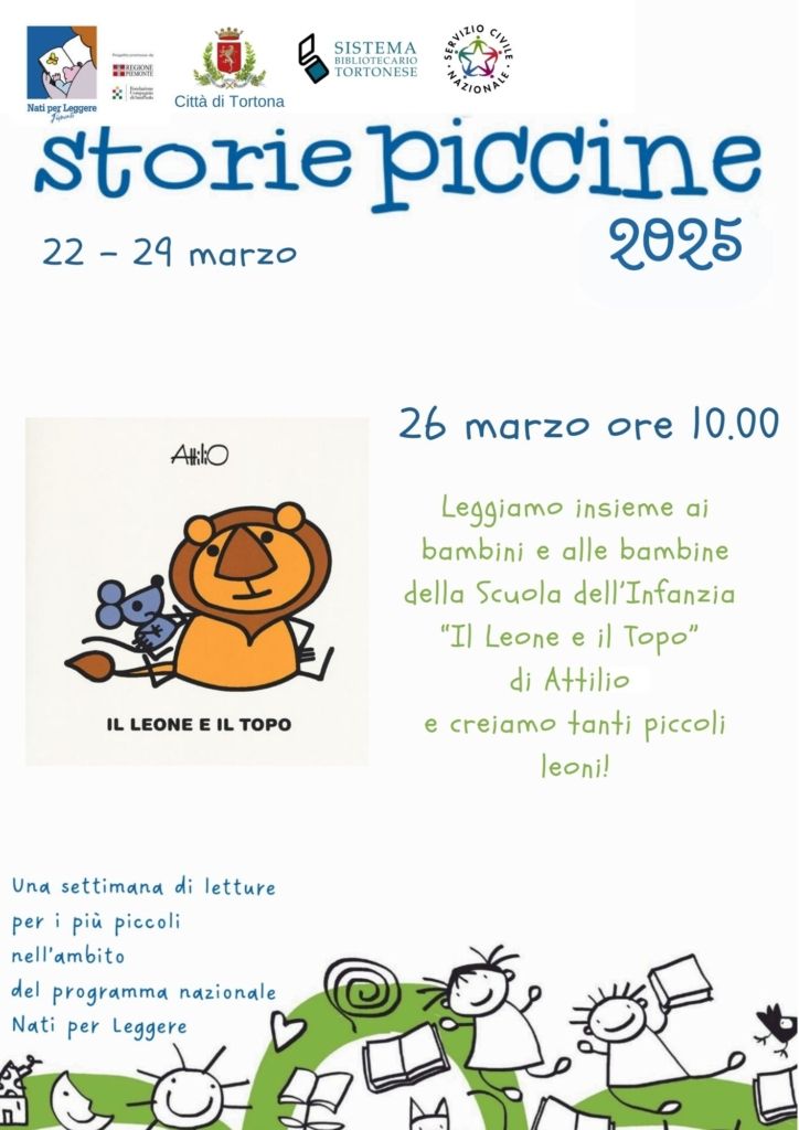 Storie piccine edizione 2025 - locandina