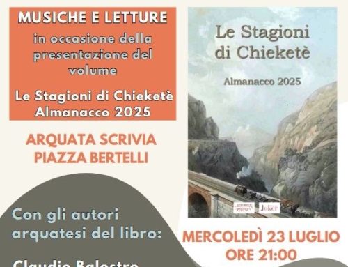 “Fra la Postumia e il West”, presentazione del libro ad Arquata, 23 luglio 2025