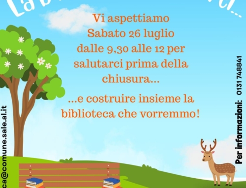 La biblioteca che vorrei…