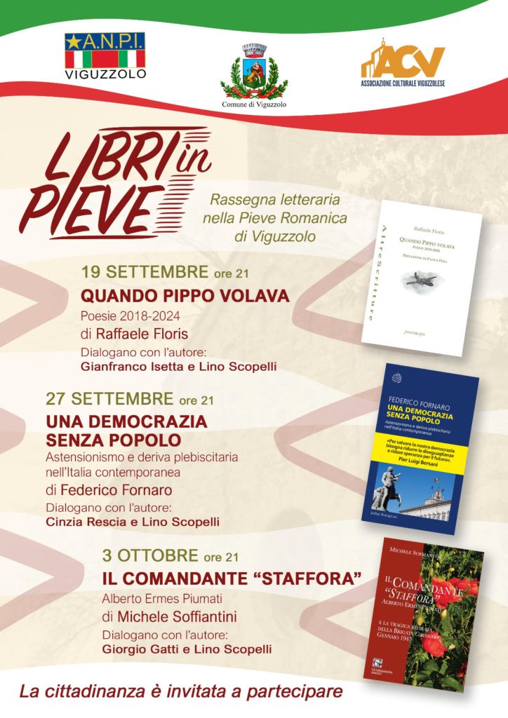 Libri in Pieve a Viguzzolo - locandina
