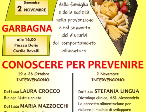 Conoscere per Prevenire: incontri informativi