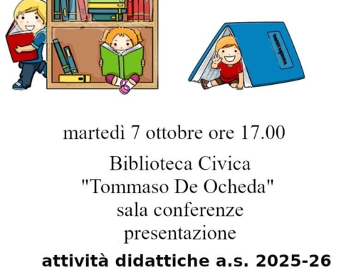 Biblioteca Civica Tortona: proposte 2025-26