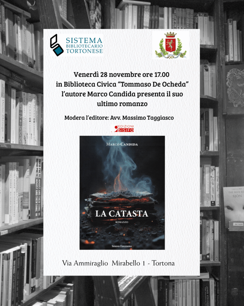 Nuovo romanzo di Marco Candida - locandina
