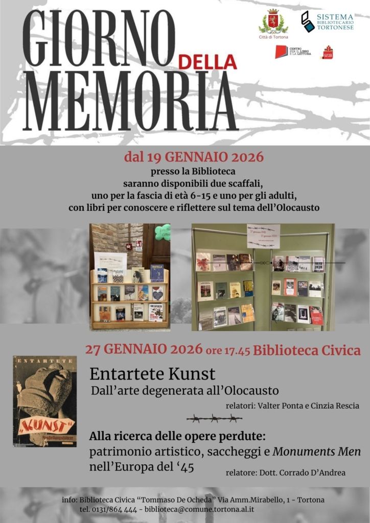 Giorno della Memoria 2026 - locandina